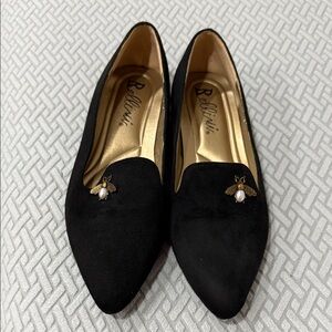 Bellini Beam comfort shoe  suede flats bumblebee accent. Size 7.5M
